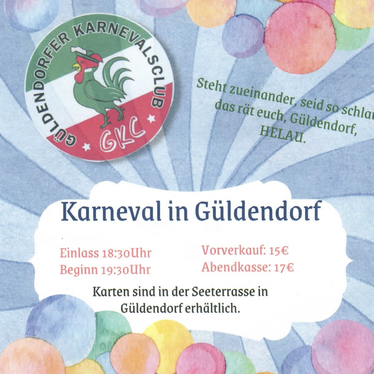Karneval in Güldendorf
